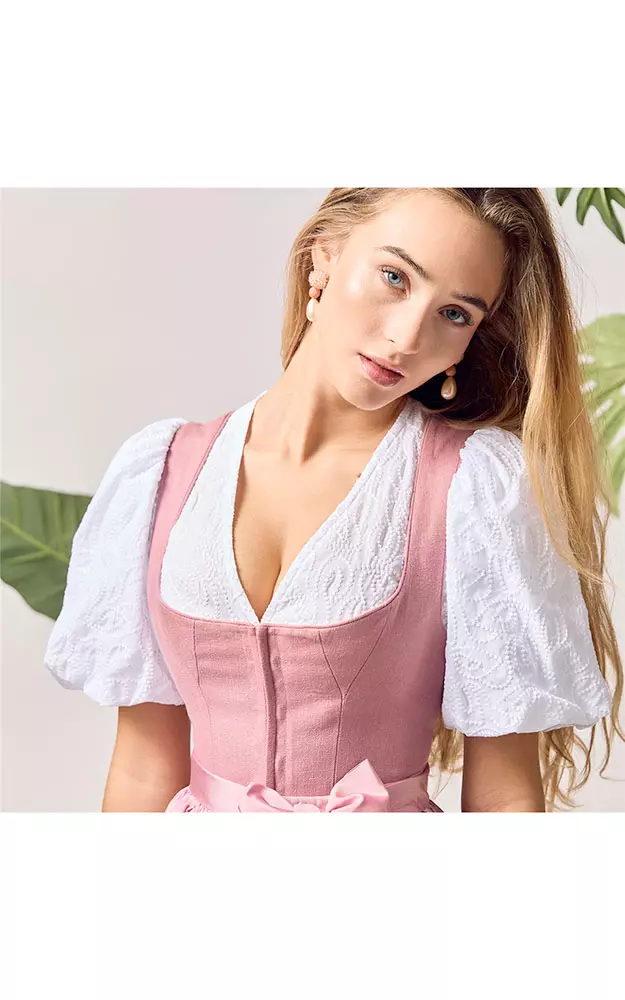 Dirndlbluse Lilly, weiß
