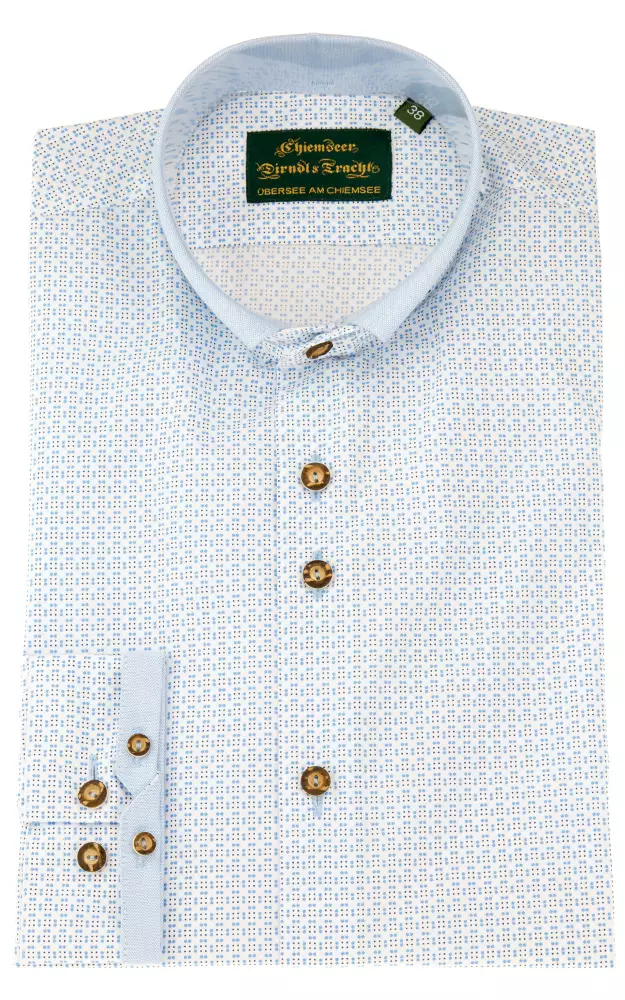 Hemd 2807 3654 53, blau - Slim fit